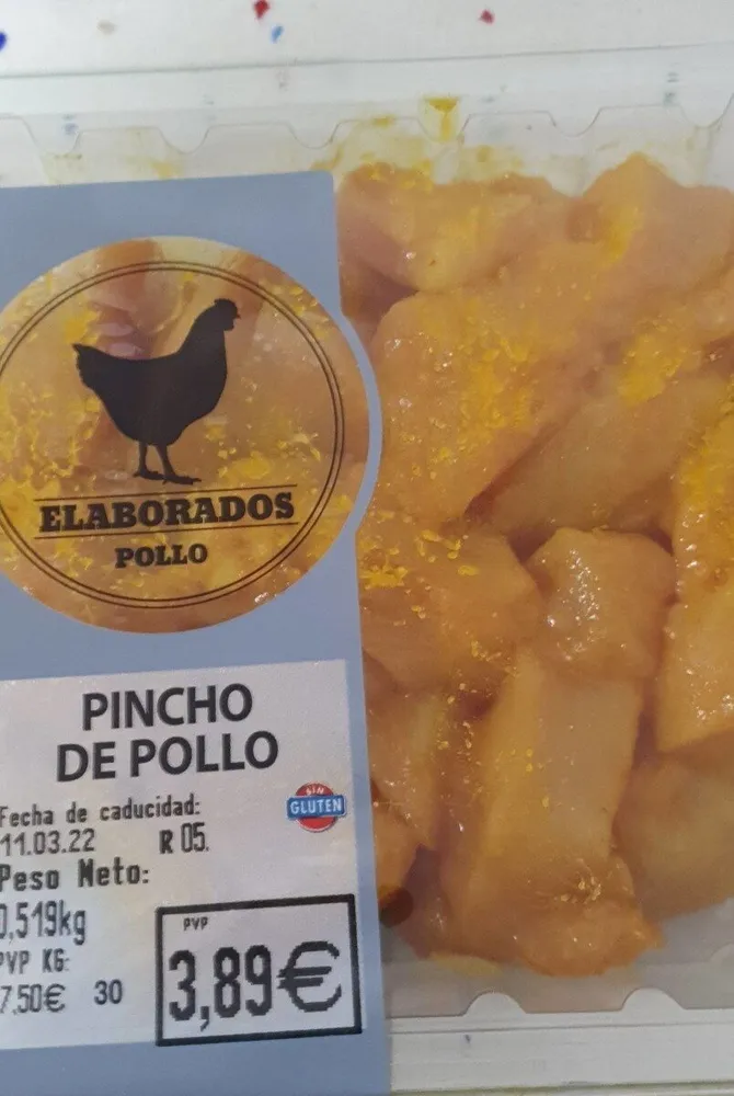 Pincho de pollo