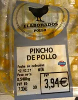 Pincho de pollo