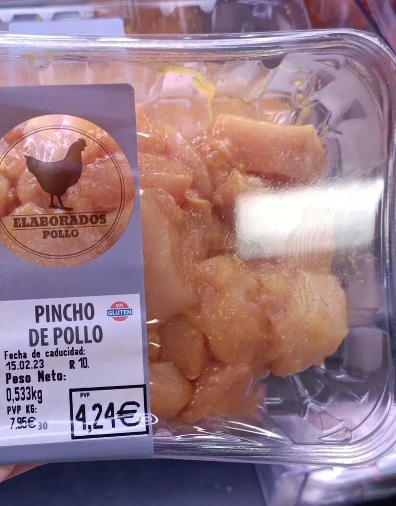 Pincho de pollo