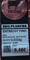 BBQ/plancha entrecote fine