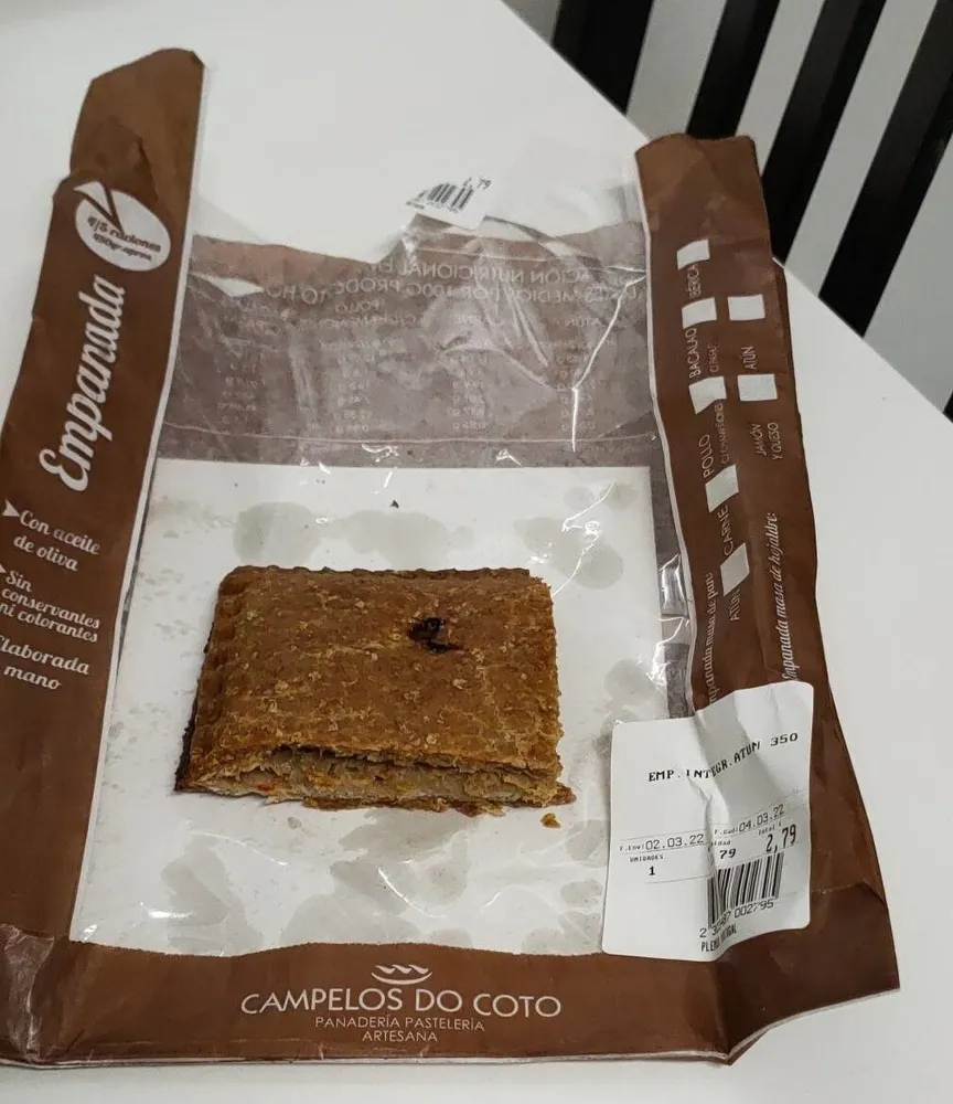 Empanada integral de Atún