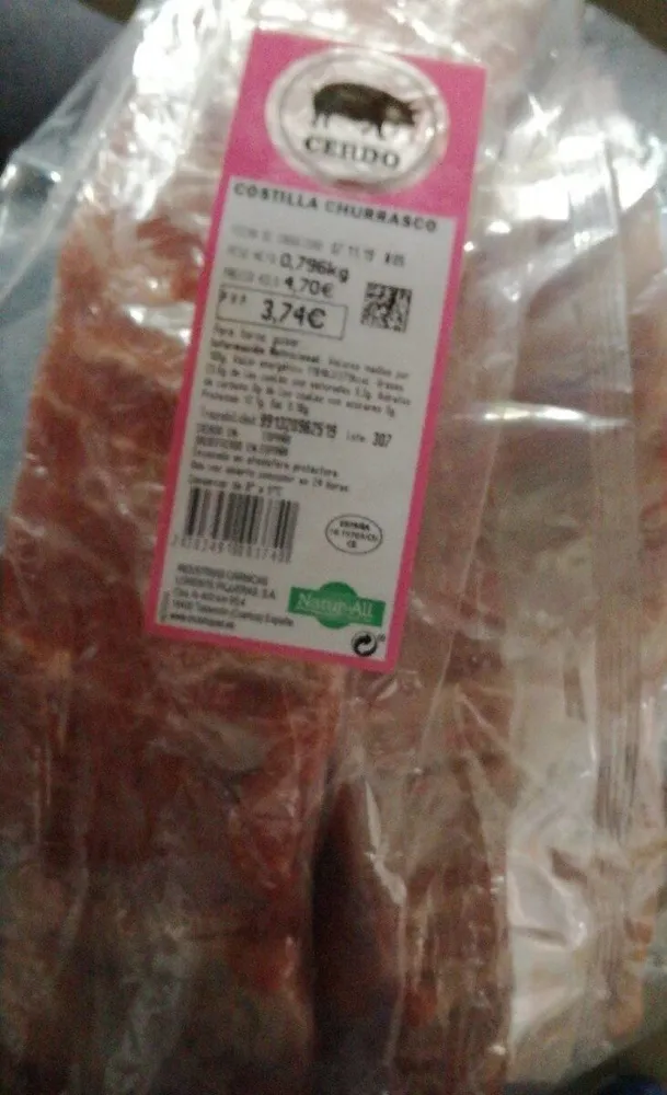 Costilla churrasco