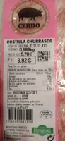 Costilla Churrasco cerdo