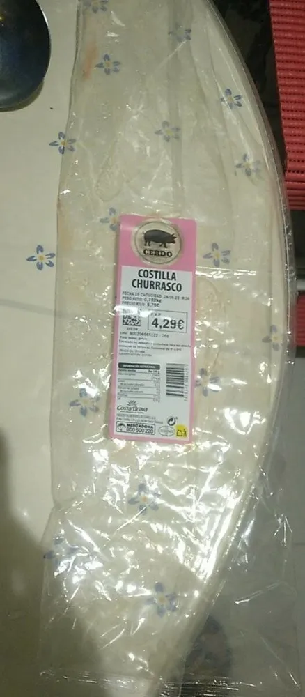 Costilla de cerdo