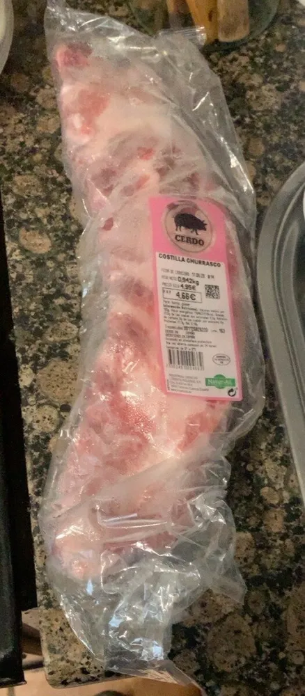 Costilla churrasco
