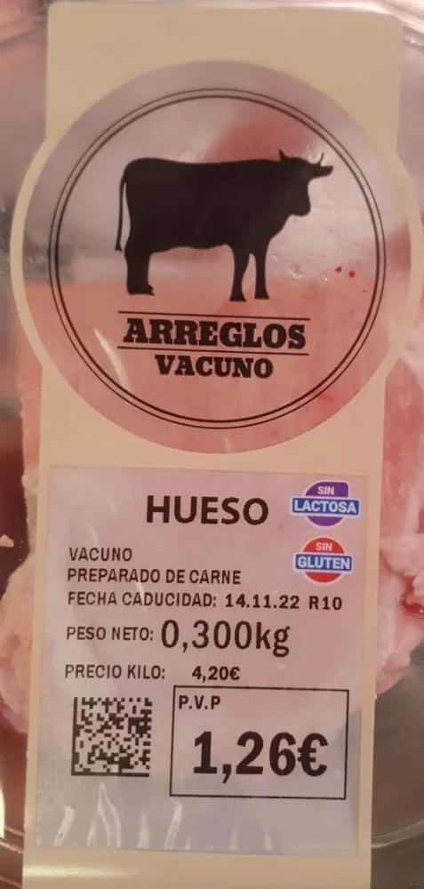 Hueso Arreglo vacuno