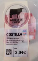 Costilla vacuno