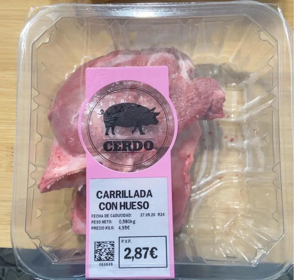 carrillada con hueso