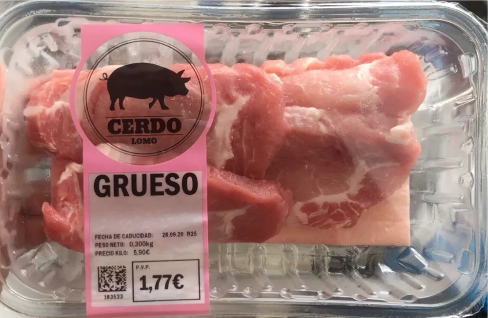 Lomo grueso de cerdo