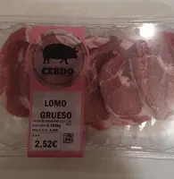 Cerdo lomo grueso