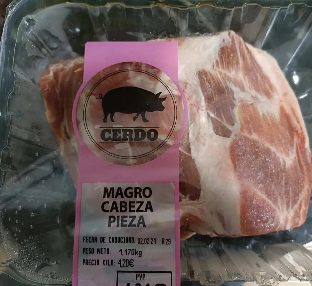 Cabeza Magro Pieza