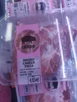 Magro cabeza pieza