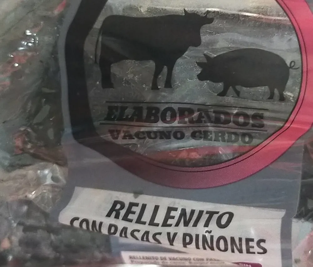 Rellenito con pasas y piñones