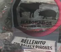 Rellenito con pasas y piñones