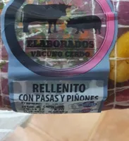 Rellenito con pasas y piñones