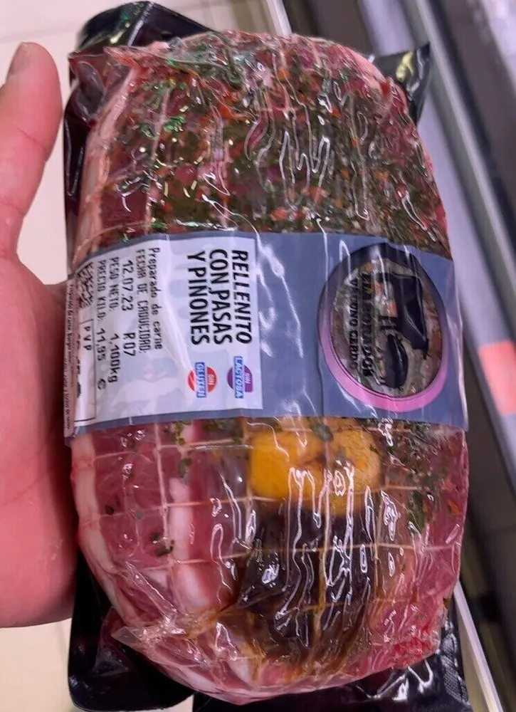 Relleno ternera