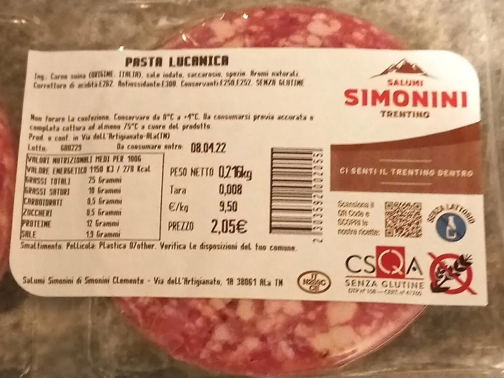 Pasra lucanica