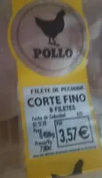 Filete de pechuga corte fino