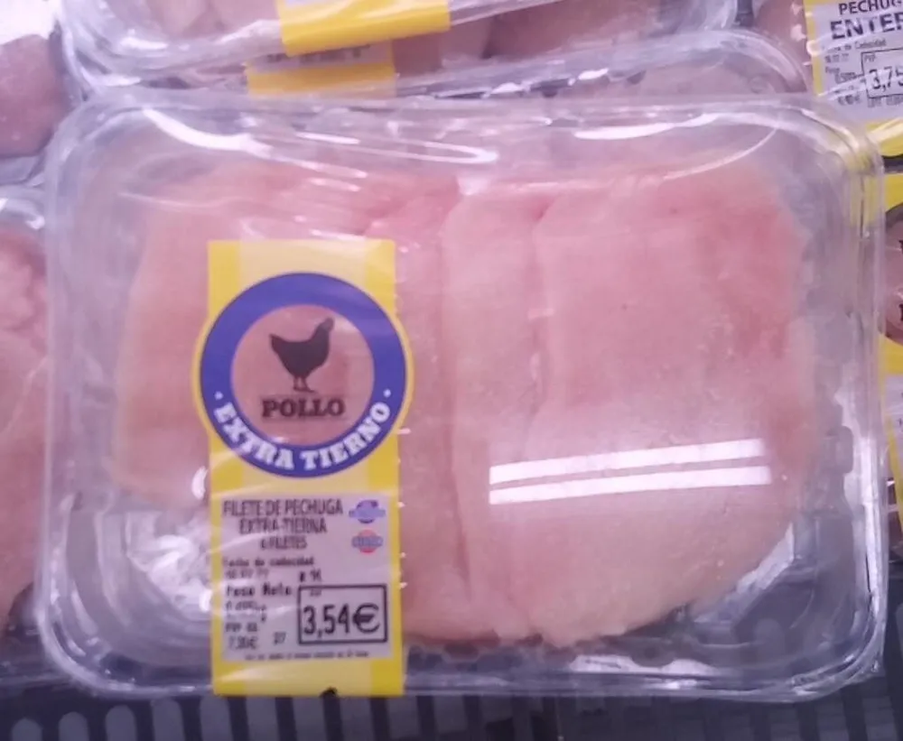 Filete de pechuga extra tierno