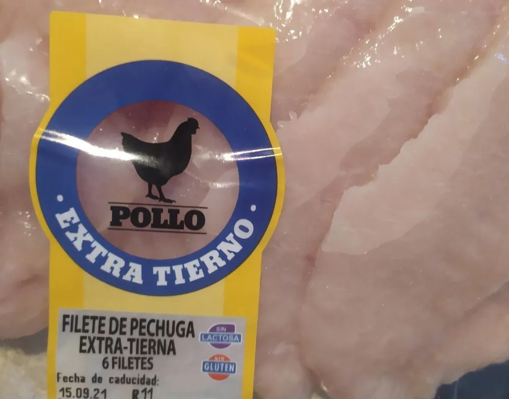 Pollo extra tierno