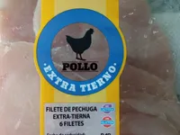 Filetes de pechuga de pollo extra tierna