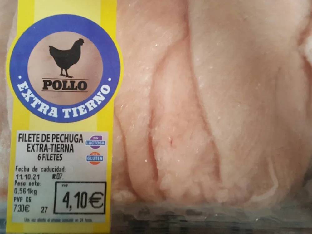 Filete de pechuga de pollo