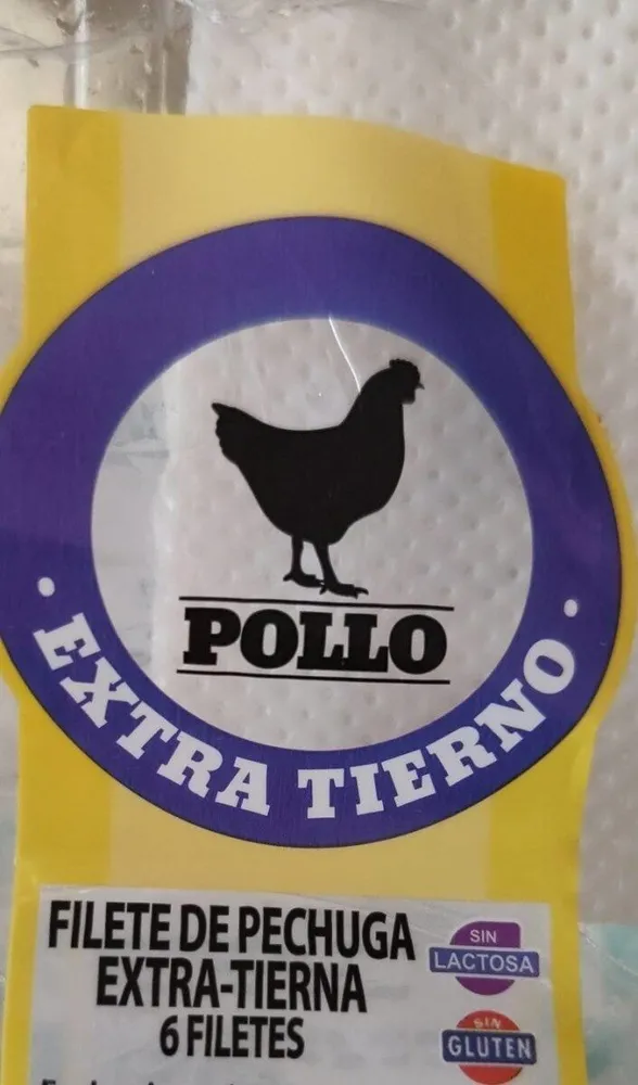 Filete de pechuga de pollo extra tierna