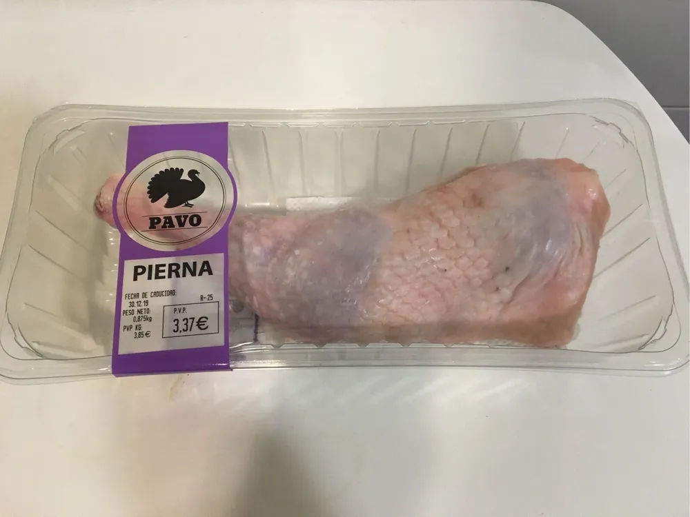 Pierna de pavo