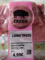 Lomo de cerdo trozo