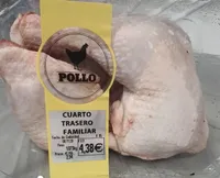 Pollo. Cuarto trasero familiar