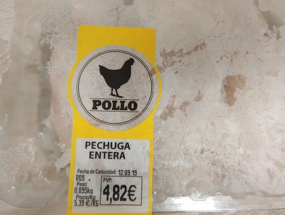 Pollo Pechuga entera