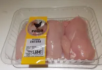 Pechuga entera de pollo