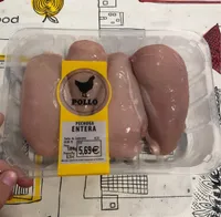 Pechuga de pollo entera