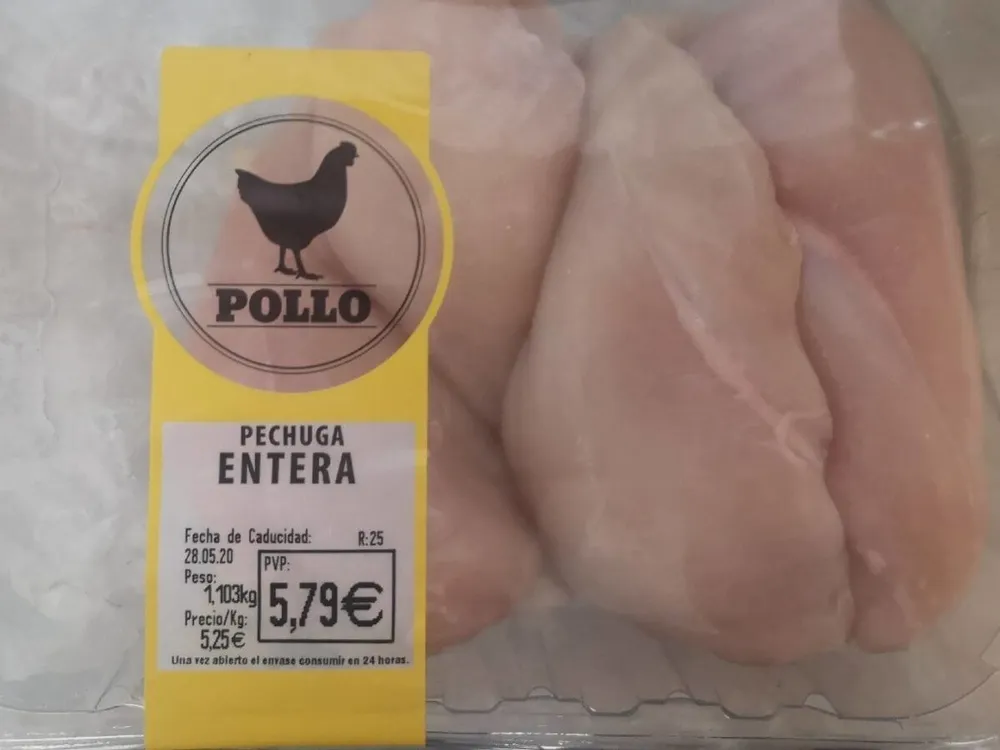 Filete de pechuga de pollo