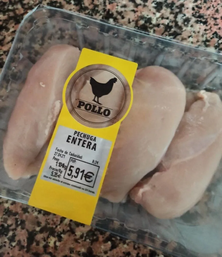 Pollo - Pechuga entera