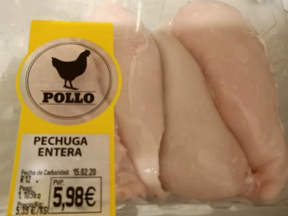 Filete de pechuga de pollo