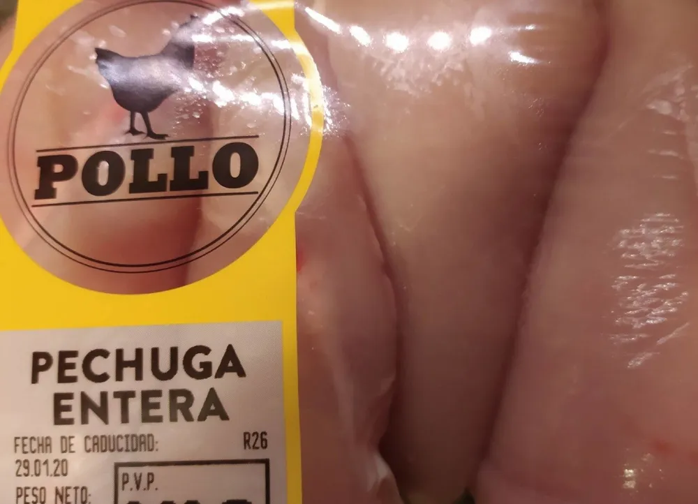 Pechuga de pollo entera