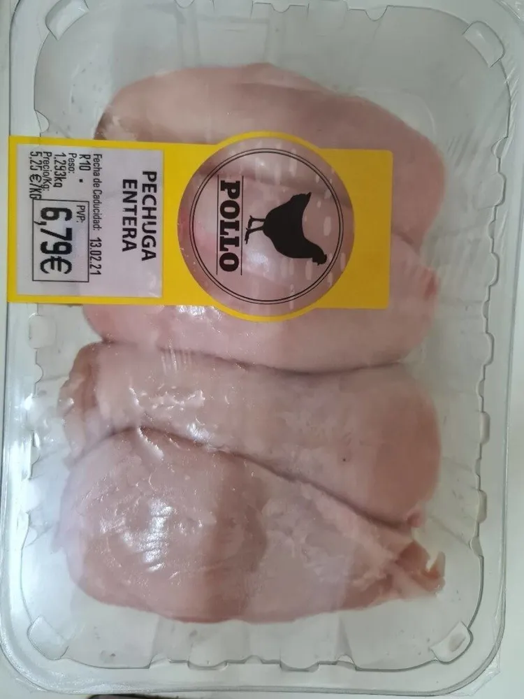 Pechugas de pollo