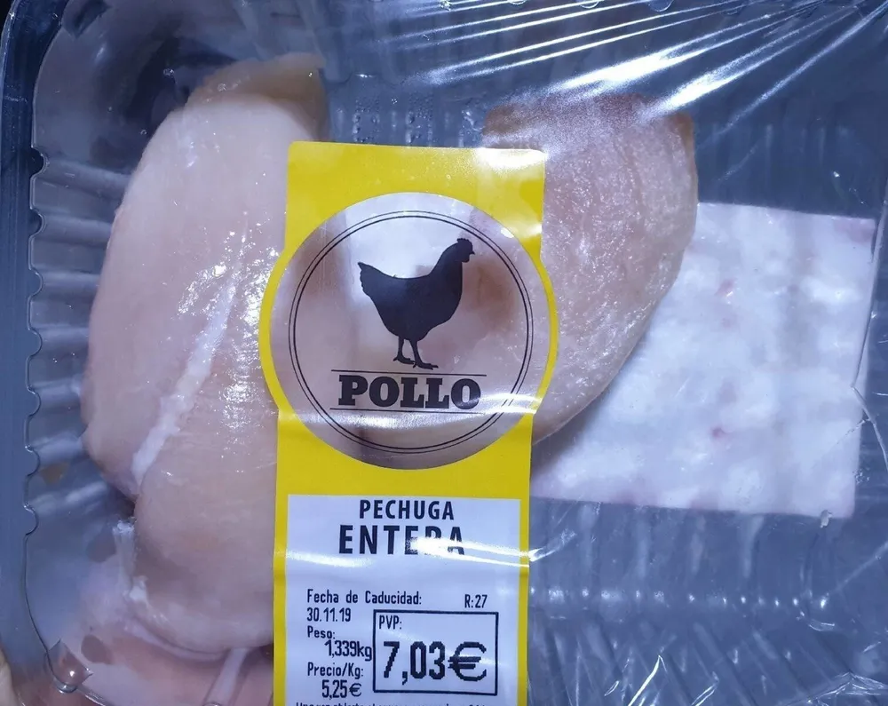 filete de pechuga de pollo