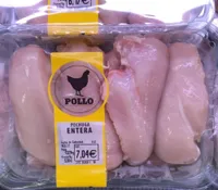 Pechuga entera de pollo