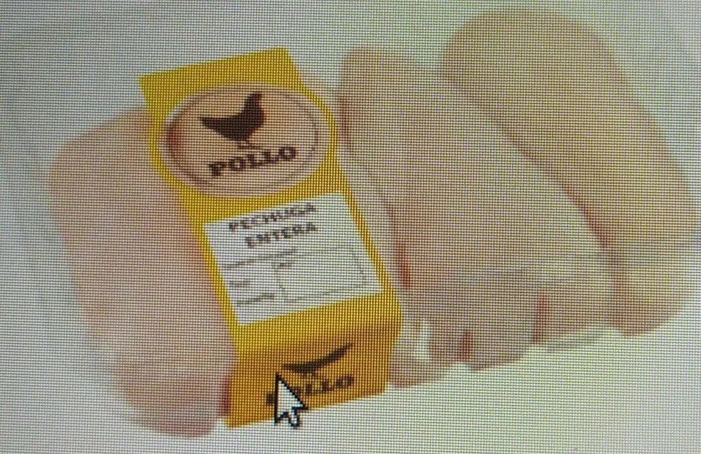 Pechugas enteras de pollo