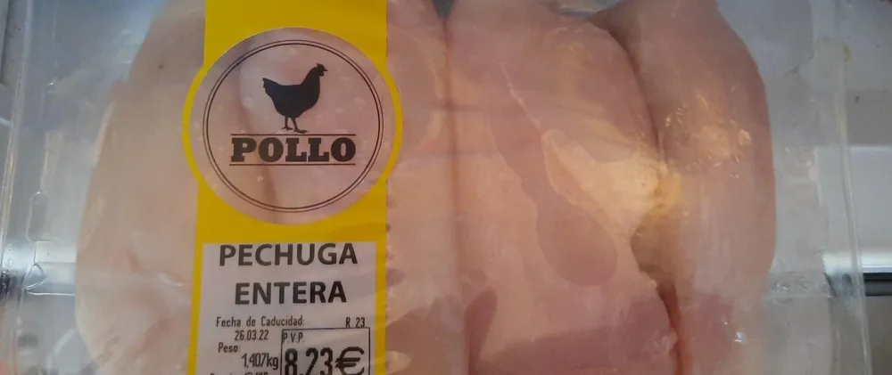 Pechuga entera pollo
