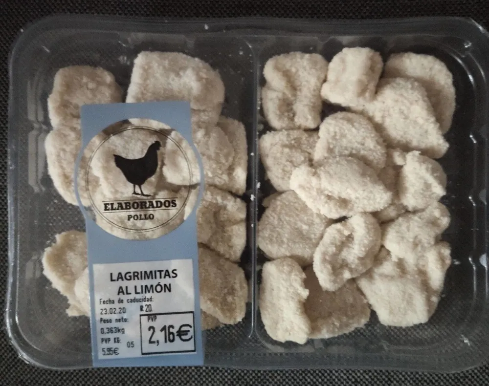 lagrimitas al Limón