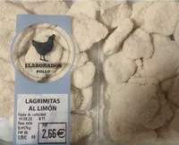 Lagrimitas de pollo al limón