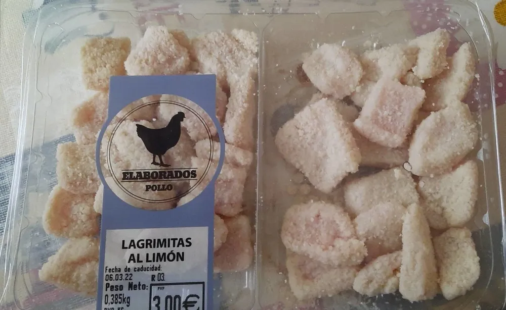 Lagrimitas al limón