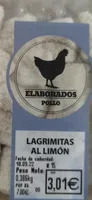 Lagrimitas al limon
