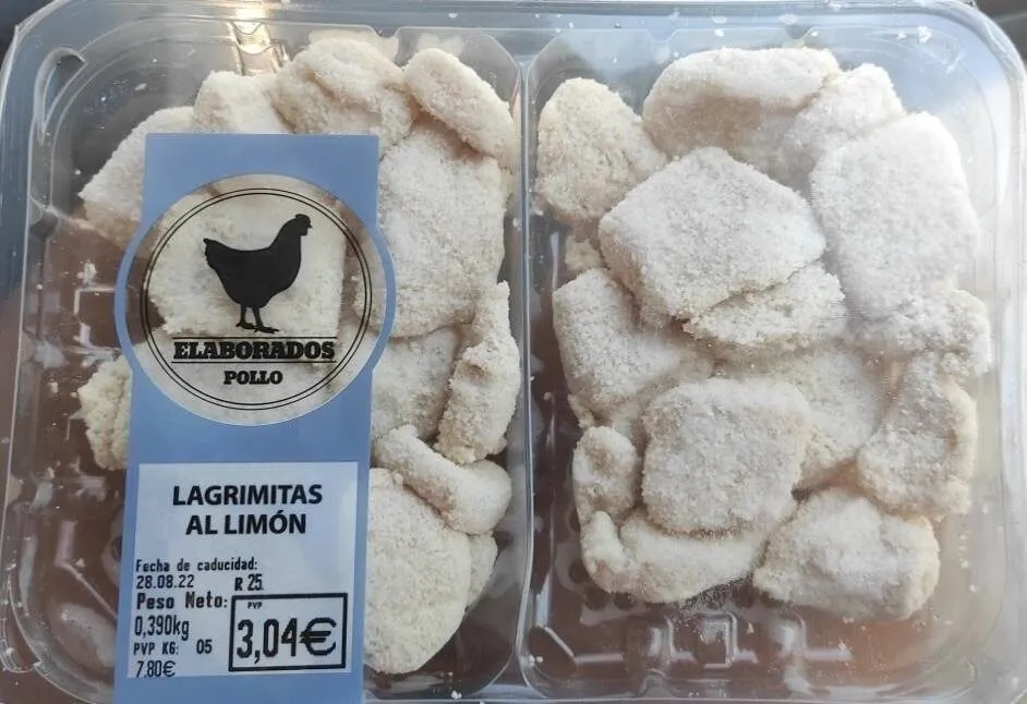 Lagrimitas al limón