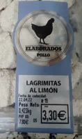Lagrimitas al Limón