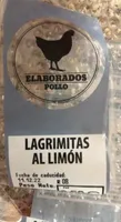 Lagrimitas al limón de pollo