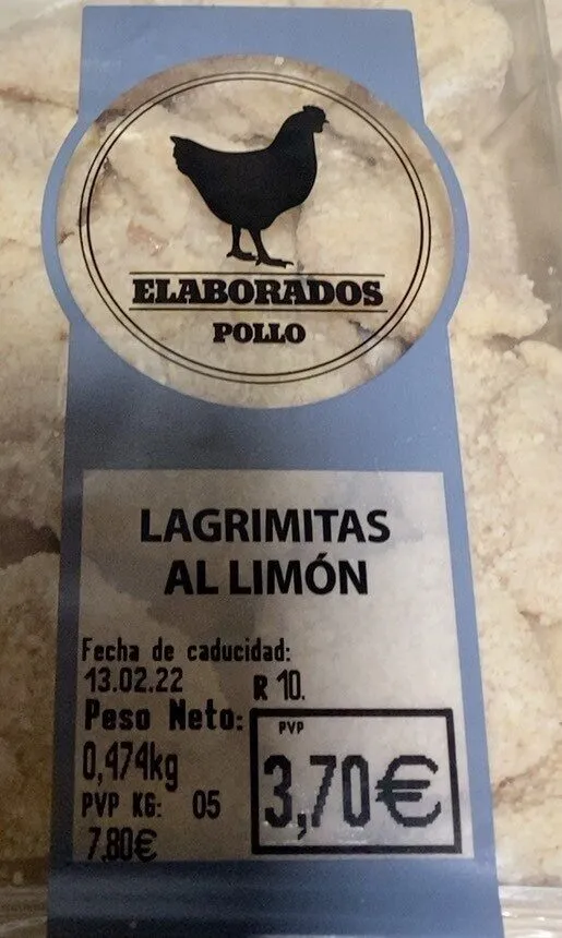 Lagrimitas al limon